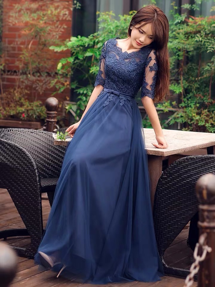Evening Dress, Elegant Dress, Formal Evening Dress,custom Made
