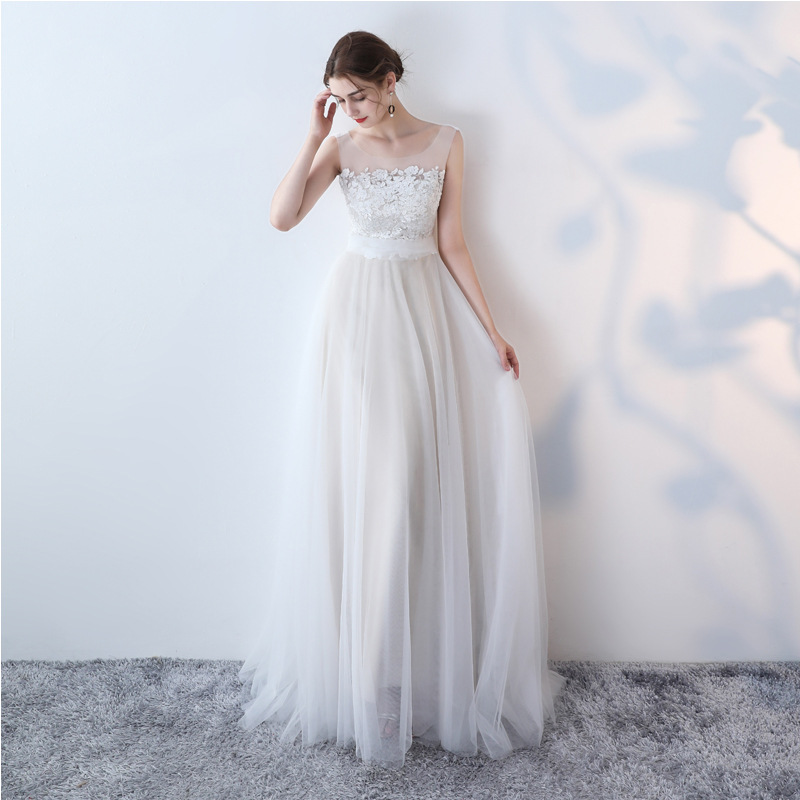White Party Evening Dress, Elegant Lace Dress,custom Made