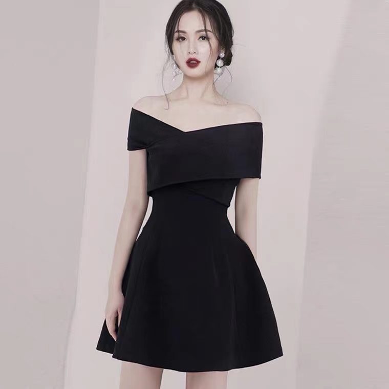 Little Black Dress, Socialite Homecoming Dress, Birthday Party Dress,custom Made