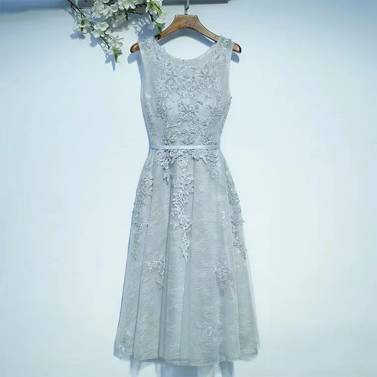 Stylish Bridesmaid Dress, Light Blue Party Dress,homecoming Dress,custom Made