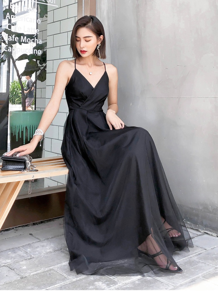 New, sexy, holiday halter dress, black dress halter dress,custom made