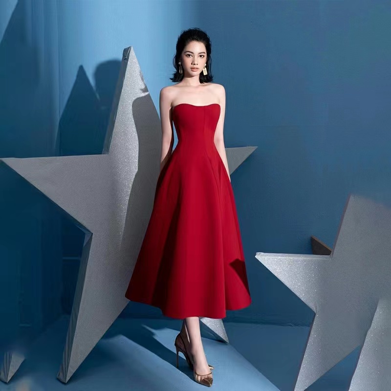 Red Prom Dresses, Strapless Evening Dresses, Sexy Graduation Dresses,homecoming Dressrs,custom Made Red Prom Dresses, Strapless Evening Dresses, Sexy Graduation Dresses,homecoming Dressrs,custom Made