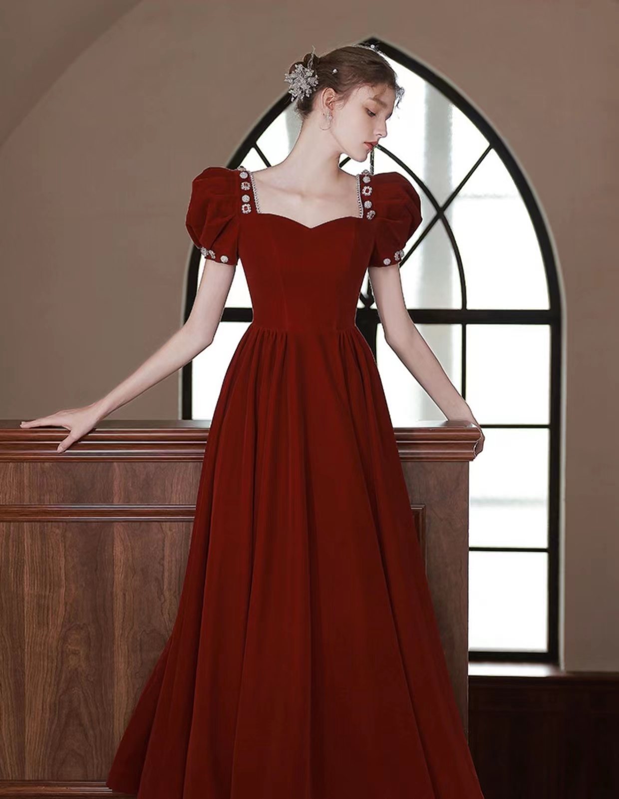 Red Evening Dress