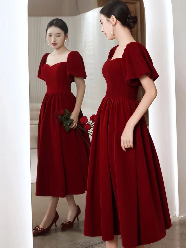 Red Evening Dress, Sweet Prom Dress,elegant Party Dress,off Shoulder Graduation Dress,custom Made
