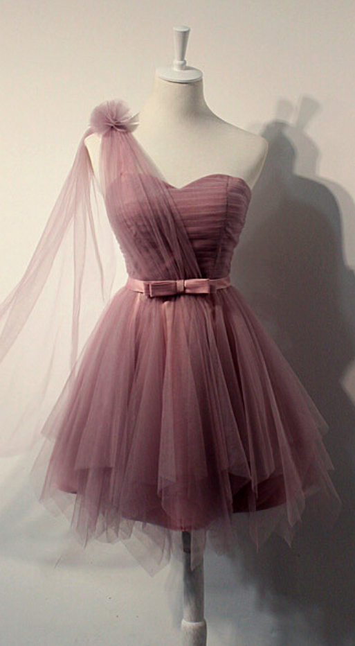 Charming Homecoming Dress, Tulle Homecoming Dress, Pleat Homecoming Dress, Cute Homecoming Dress