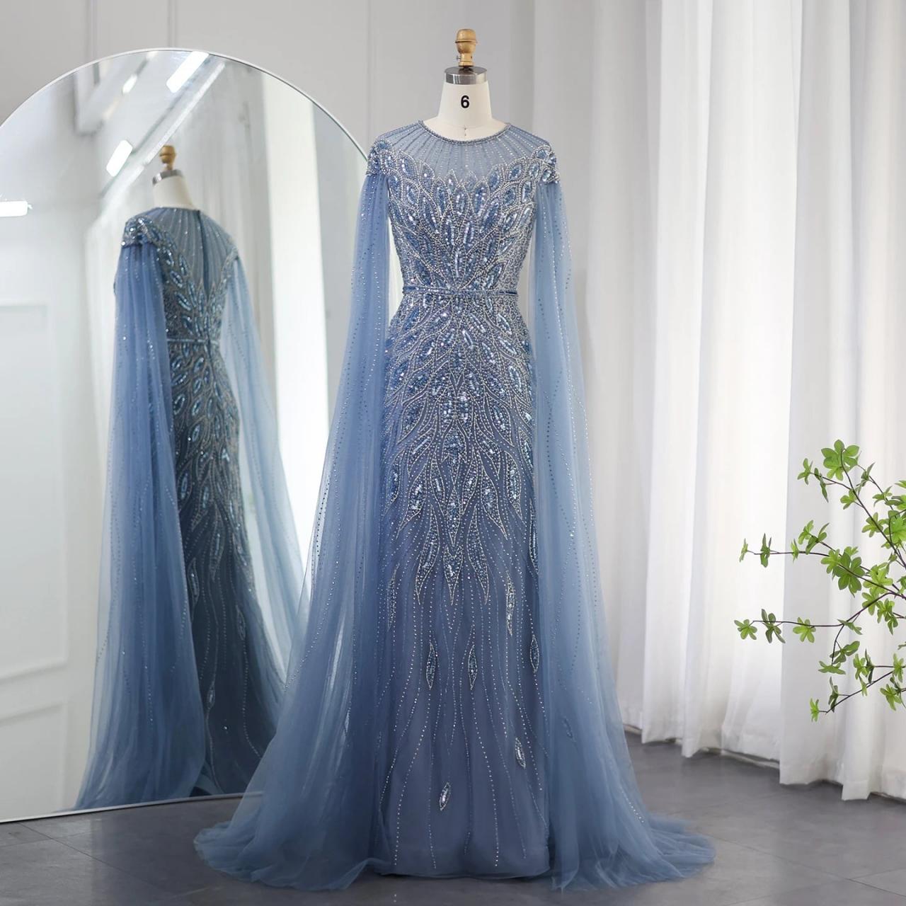 flowy light blue maxi dress Waves Maxi Dress in Blue | Off The Shoulder Flowy Maxi Dress