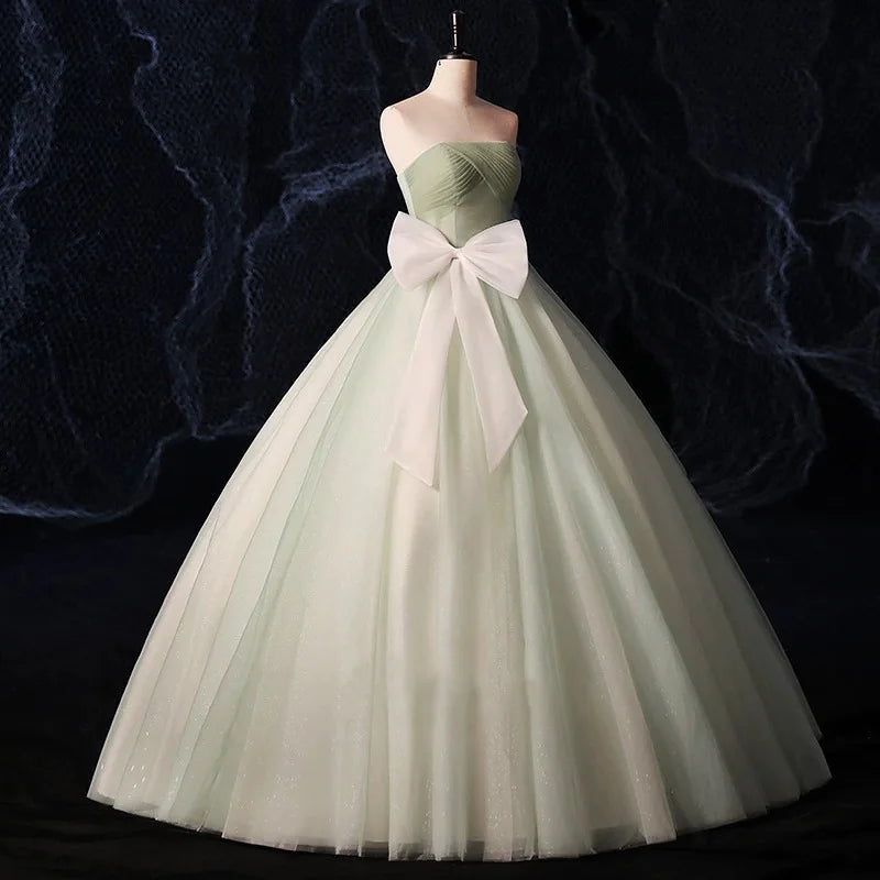 slim fit dress slacks Marie Antoinette Pastel Green and Pink Floral Ball Gown main image 0