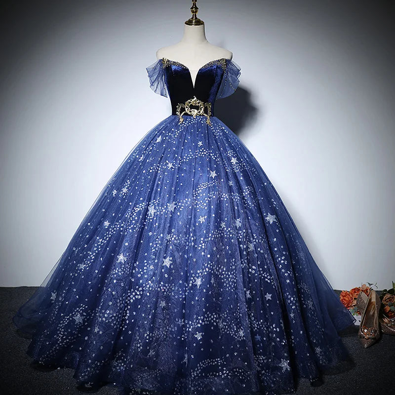 Starry night ball gown outlet