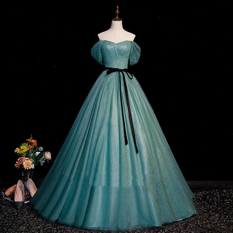 retro teal dress Azazie Vintage Teal Sleeveless Mermaid Evening Dress / Gown