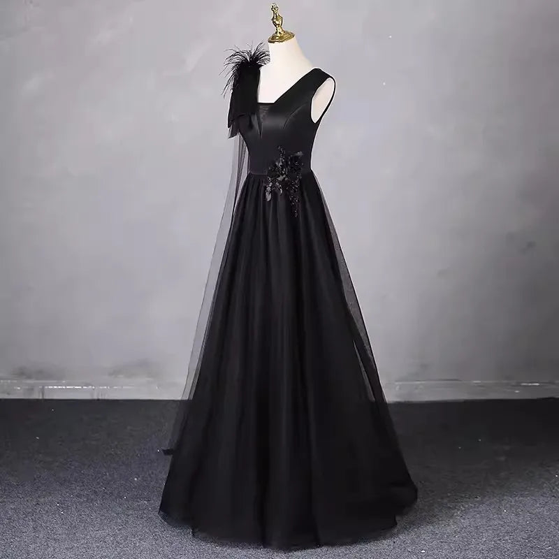 black chiffon sash for dress Juweniz Women's Long Chiffon Sash Waist Belt For Bridal Wedding Black