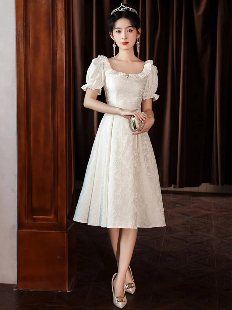 white christmas dresses Off Shoulder Vintage Lace Mother of The Bride Formal Dress 1352 – The Dress  Outlet