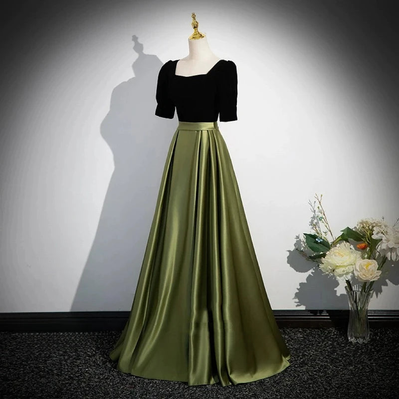 green and gold combination dresses Libby - Lurex Midi Dress