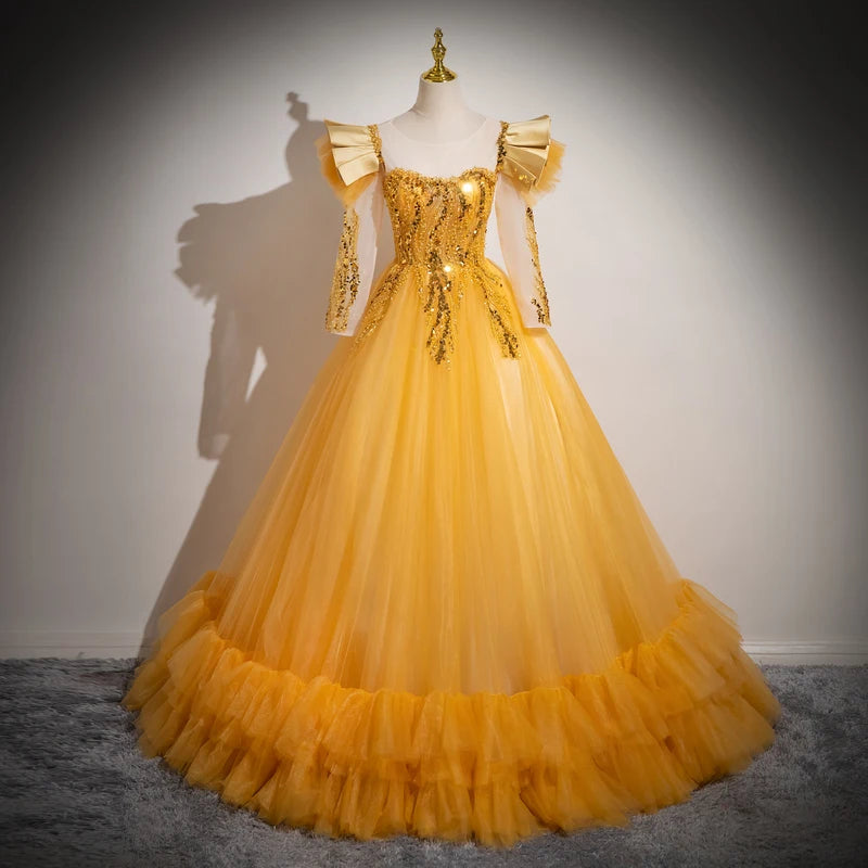 gold dress with ruffles Sweetheart Gold Metallic A-Line Ruffle Homecoming Dress Gold / 00 main image 1
