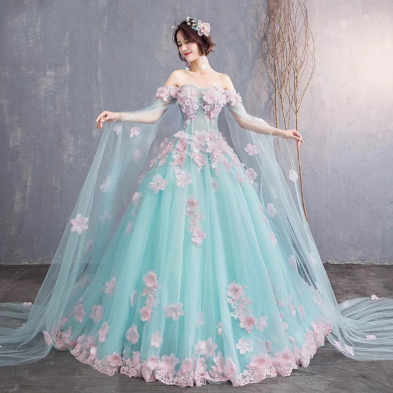 Customized Elegant Women Evening Dresses Appliques Quinceanera Prom Birthday Party Gowns Formal Occasion Vestido de Anos 15