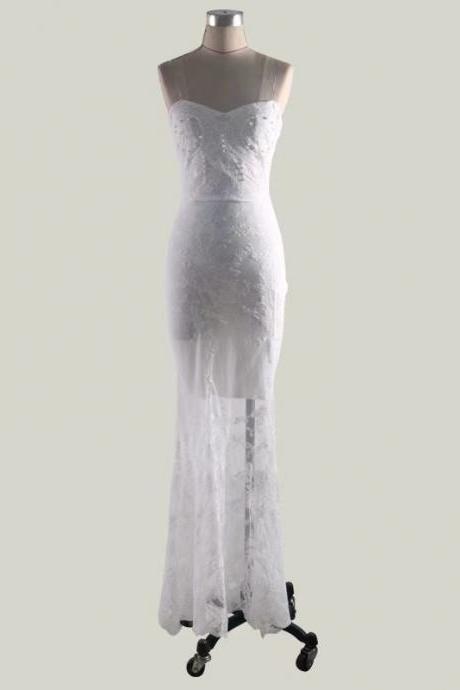 Strapless Wedding Dress,white Light Wedding Dress, Beach Bridal Dress,custom Made,self-created Handmade