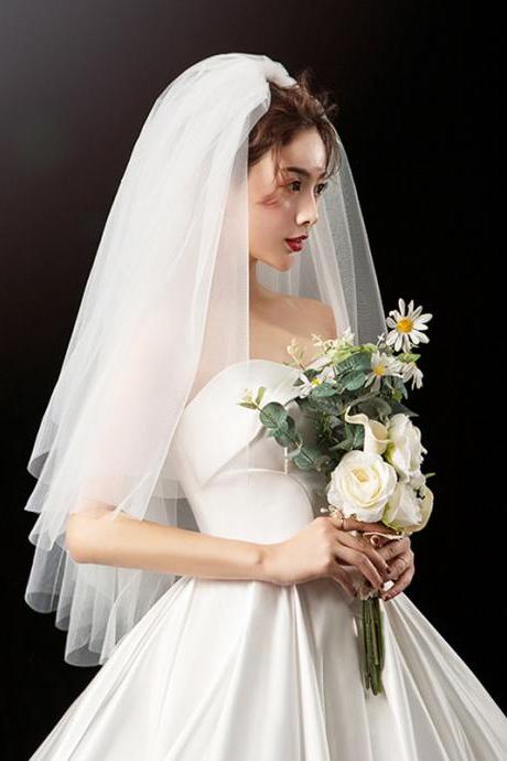 Single-piece headgear, bridal wedding headgear, headgear travel head yarn, single product is not distributed
