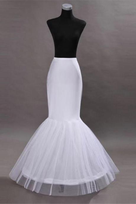Big Fishtail Skirt, Bridal Dress, Steel Single Yarn Stretch Lycra, Petticoat With Fishtail Girdle