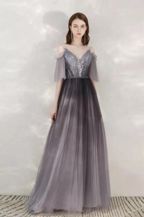Super Fairy Dress, Socialite Gray Birthday Dress,custom Made
