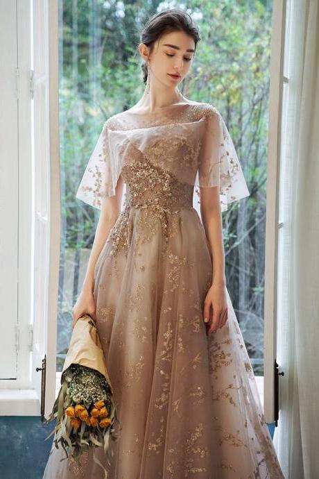 High Quality Temperament Prom Dress, Fairy Light Luxury Party Dress,custom Made