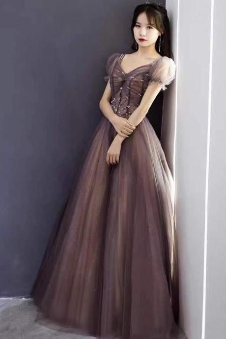 Light luxury dress, escaped princess dress, socialite party dress,custom made