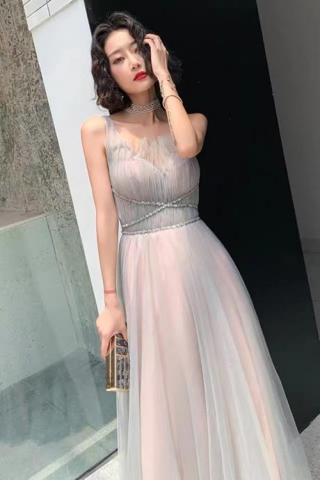 Dream evening dress, new style, fairy long temperament dress, noble prom dress,custom made