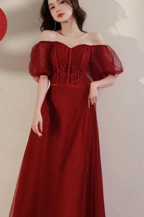 Sexy Evening Dress,red Prom Dress,off Shoulder Party Dress,custom Made