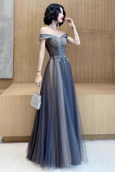Off Shoulder Prom Dress, Elegant Party Dress, Formal Evening Dress,custom Made