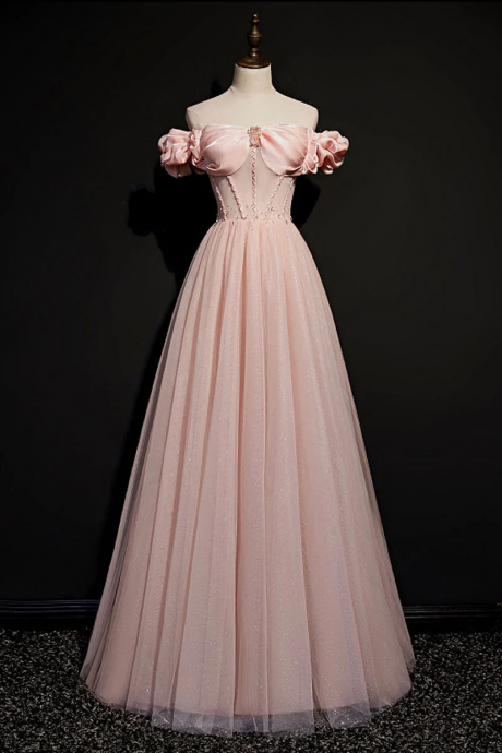 dress up for graduation party A Line V Neck Pink Lace Prom Dress, Pink Lace Formal Dress, Graduation –  jbydress