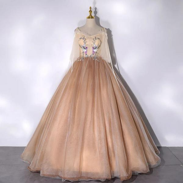 Elegant A-Line Bow Satin Dress with Pearl Turquoise