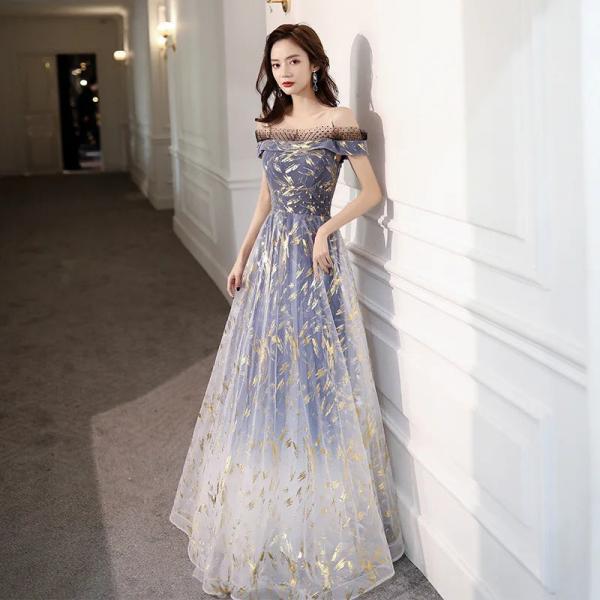 Satin Long Gown with Ruffled Sash Detail Papaya