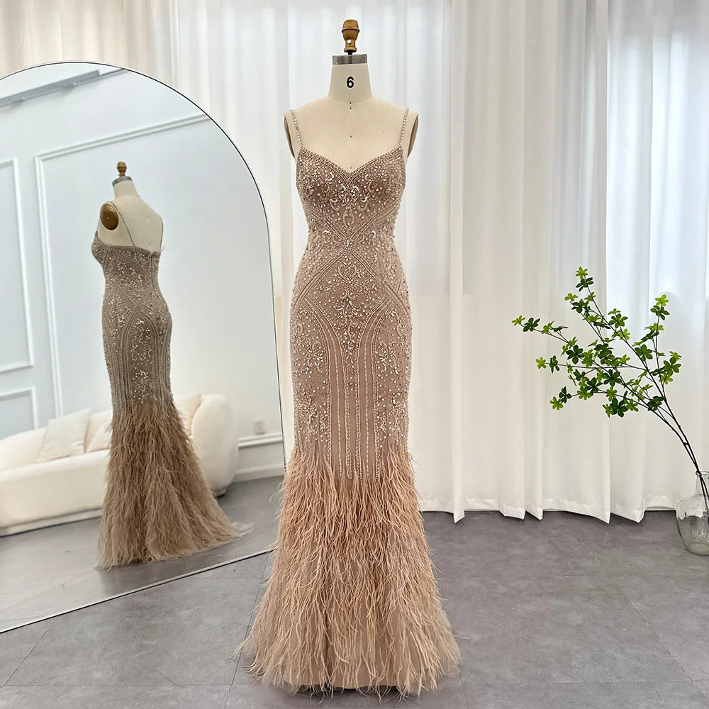Beaded Gown With Side Cutouts And Geometric Embellishments Style 40060