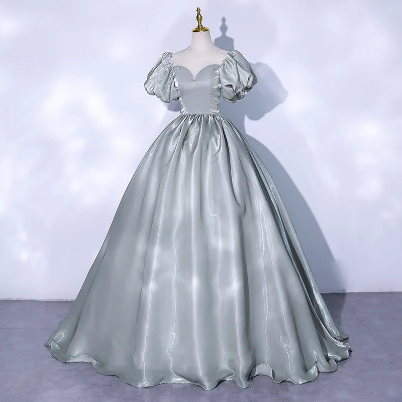 Classic Satin Ball Gown Protea main image 1